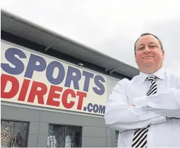 ?? Picture: PA. ?? Sports Direct founder Mike Ashley.