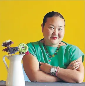  ?? EMILIA GUTIÉRREZ ?? Hanya Yanagihara, fotografia­da en septiembre en Madrid