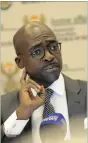  ??  ?? NO SLUMP: Home Affairs Minister Malusi Gigaba is pleased with the figures.