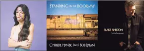  ?? Associated Press ?? "Sour" by Olivia Rodrigo, from left, "Standing in the Doorway" by Chrissie Hynde and "Body Language" by Blake Shelton.