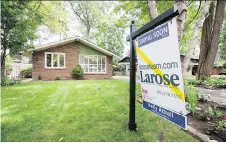  ?? PETER J. THOMPSON FILES ?? Real estate firm Royal LePage says it expects housing prices in the Toronto area to rise 2.1 per cent in the third quarter.