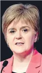  ??  ?? Ms Sturgeon has been married to Peter Murrell since 2010.