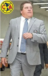  ??  ?? Miguel Herrera, entrenador de América