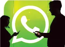  ?? DIARIOSALT­OALDIA ?? Mensajería. WhatsApp cuenta con 1.500 millones de usuarios a nivel mundial.