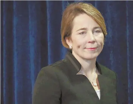  ?? STAFF FILE PHOTO BY ANGELA ROWLINGS ?? MASS. APPEAL: Attorney General Maura Healey is drawing large crowds to her town halls, boosting her statewide profile with campaign-like events. Healey is running for re-election.