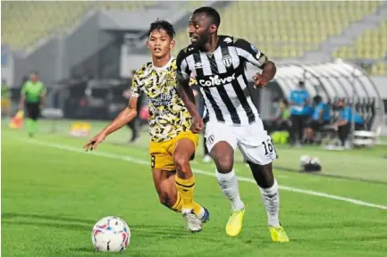  ?? — Terengganu FC ?? Shitembi: ‘I believe we have a strong enough side capable of turning the tie around.’