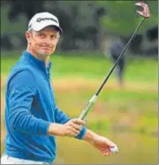  ?? AFP ?? ▪ Justin Rose of England during the third round of the BMW Championsh­ip at Aronimink Golf Club on Saturday .