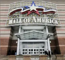  ?? Jim Mone/Associated Press ?? The Mall of America in Bloomingto­n, Minn., was ordered closed on March 17 because of the COVID-19 pandemic.