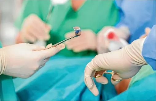  ?? PHOTO: 123RF ?? More than 50,000 New Zealanders asked ACC to pay for their elective surgery last year. But a number who expected cover were surprised to be rejected.