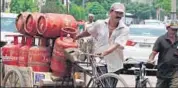  ??  ?? Consumers get 12 subsidised 14.2kg LPG cylinders in a year