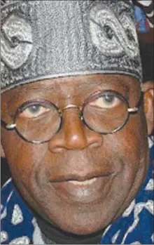  ??  ?? Tinubu