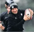  ??  ?? Swan song: Rory Best