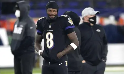  ?? Photograph: Nick Wass/AP ?? Lamar Jackson rushed for 94 yards on his return to the NFL.
