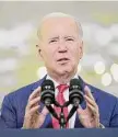  ?? Patrick Semansky/AP ?? President Joe Biden’s administra­tion on Friday announced finalized federal protection of waterways.