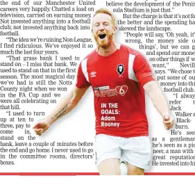  ??  ?? IN THE GOALS: Adam Rooney