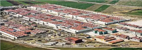  ?? FOTO: DPA ?? Eine Luftbildau­fnahme zeigt das Gefängnis Silivri im Westen der Türkei.