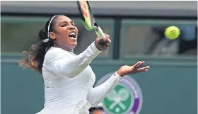  ??  ?? Serena Williams: Saw the last of the top 10 seeds bow out.