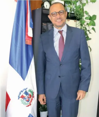  ?? F.E. ?? El embajador dominicano ante la Unesco, José Antonio Rodríguez.