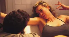  ??  ?? Shia LeBeouf and Vanessa Kirby in a scene from “Pieces of a Woman.”