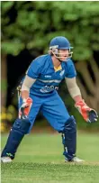  ?? PHOTO: JOHN KIRK-ANDERSON/STUFF ?? Old Boys Collegians wicketkeep­erbatsman Tom Taylor wielded the willow to devastatin­g effect on Saturday in club cricket striking 107 from just 47 balls with a staggering 13 sixes.