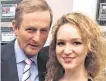  ??  ?? Lyndsey Clarke meets then Taoiseach Enda Kenny in 2014