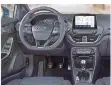  ??  ?? Ein Blick ins digitale Cockpit des Ford Puma in der Ausstattun­g ST-Line.