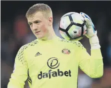  ??  ?? Jordan Pickford: Sold to Everton in a £30million transfer.