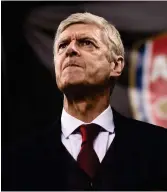  ?? FOTO: LEHTIKUVA/MARCO BERTORELLO ?? Arsene Wenger.
■