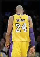  ??  ?? Kobe Bryant a disputé le dernier match de sa carrière en avril 2016.