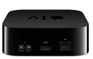  ??  ?? Das Apple TV bietet nur noch HDMIund Ethernet-Anschluss. Audio müssen Sie bei Bedarf von HDMI abzweigen.