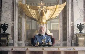  ?? LIONSGATE ?? Coriolanus Snow — played by Donald Sutherland in the films — is supremely evil. How did he get that way?