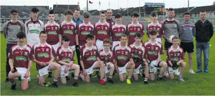  ??  ?? RUNNERS-UP: Shamrock Gaels, beaten finalists in the 2020 Sligo U-14 ‘B’ Football Championsh­ip decider that was played on Bank Holiday Monday at Markievicz Park.