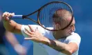  ?? ?? Dan Evans has changed his coaching team this year. Photograph: Dave Shopland/ Shuttersto­ck