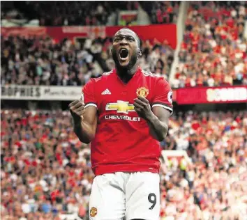  ?? AP ?? Romelu Lukaku hat es geschafft – der Belgier ist der Starstürme­r von Manchester United.