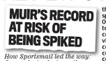  ??  ?? How Sportsmail led the way: Our exclusive last month