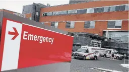  ?? CLIFFORD SKARSTEDT EXAMINER ?? Peterborou­gh Regional Health Centre has already started receiving its first few critically ill patients from the GTA as the COVID-19 pandemic worsens.