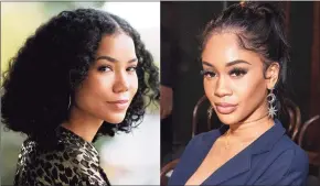  ?? Associated Press ?? Jhené Aiko left, and Saweetie will perform on a TV special produced by The Asian American Foundation.