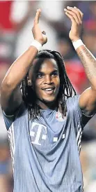  ??  ?? Renato Sanches netted for Bayern Munich in the Champions League