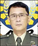  ?? ?? Lt. Gen. Vicente Bacarro Chief of staff, AFP