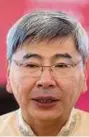  ??  ?? Plantation Industries and Commoditie­s Minister Datuk Seri Mah Siew Keong