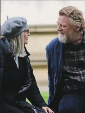  ??  ?? Diane Keaton and Brendan Gleeson in Hampstead.