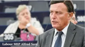  ?? ?? Labour MEP Alfred Sant