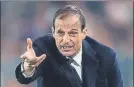  ?? FOTO: EFE ?? Allegri, en el partido de ayer