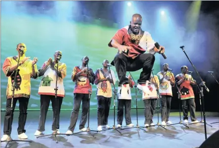  ?? Picture: SUPPLIED ?? HIGH ENERGY: Headlining ATKV Oesfees is Ladysmith Black Mambazo which now has 17 Grammy Award nomination­s and has received four Grammys.
