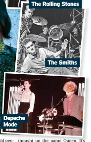  ??  ?? Depeche Mode The Smiths