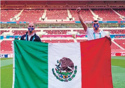  ?? I Prensa Bayern Munich ?? Pizzarro y el Patón Guzmán, los dos argentinos de Tigres en la final.