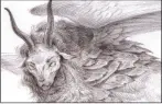  ??  ?? Rovina Cai 14-page article covers how to depict a winged fantasy creature using pencils.