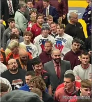  ?? Photo provided ?? All 224 wrestlers involved in the State Finals were on the mats for this year’s Parade of Champions.