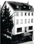  ?? FOTO: POLIZEI ?? Im früheren Hotel „Weißes Rössl“in Saarlouis-Fraulauter­n übernachte­ten in der Nacht der Brandstift­ung insgesamt 19 Menschen.