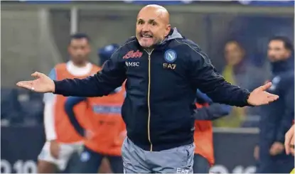  ?? / EPA ?? Luciano Spalletti radi fenomenala­n posao